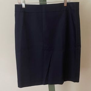 J. Crew Factory womens navy blue skirt size 12 NWT